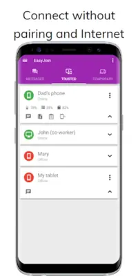 EasyJoin "Essential" Send files, clipboard & more android App screenshot 9